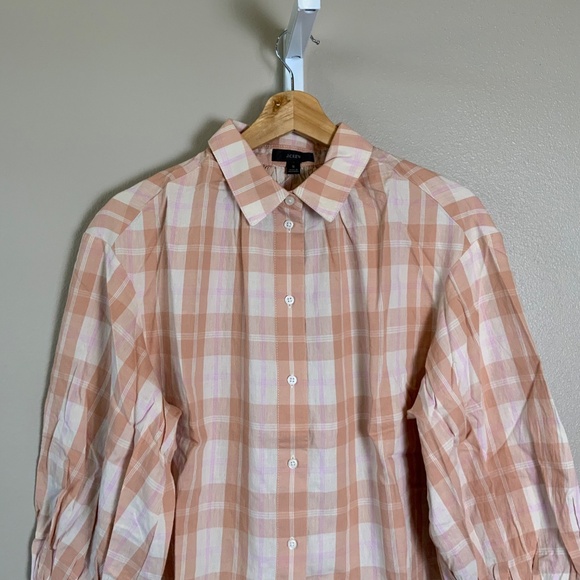 J.Crew Gathered Button-up Shirt - Picture 5 of 16